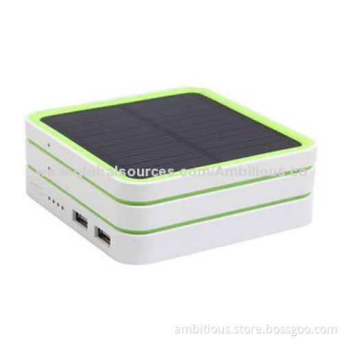 Master and Secondary Solar Power Bank for Mobile Phone, CE, FCC & RoHS